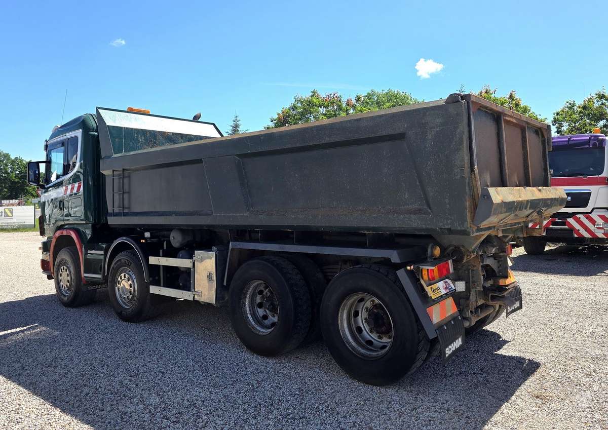 Scania 164L 480 V8 8x4 18m3, самосвалы