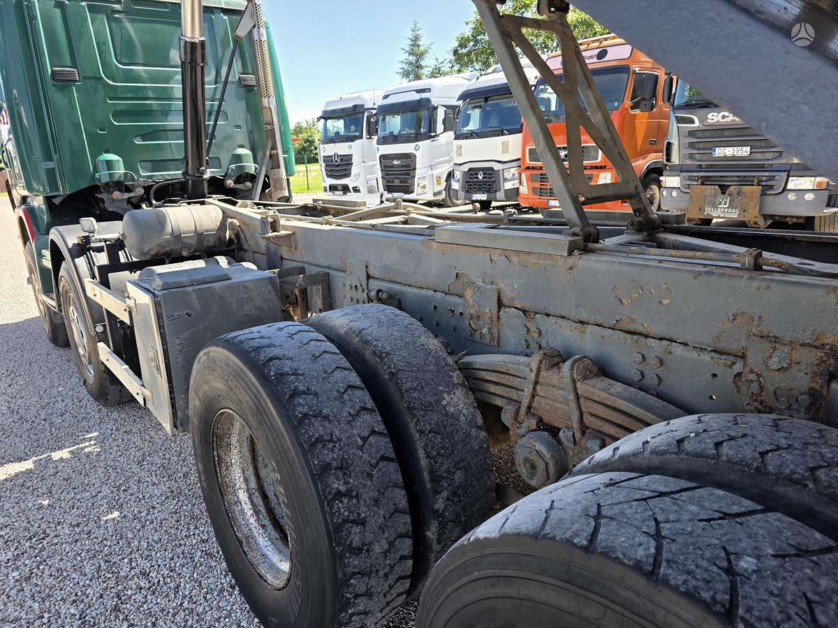 Scania 164L 480 V8 8x4 18m3, самосвалы
