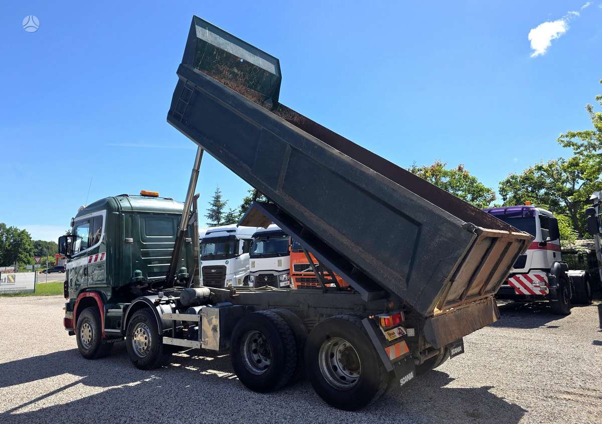 Scania 164L 480 V8 8x4 18m3, самосвалы