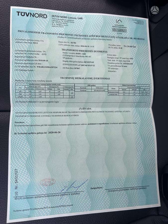 BMW 320, 2.0 l., universalas