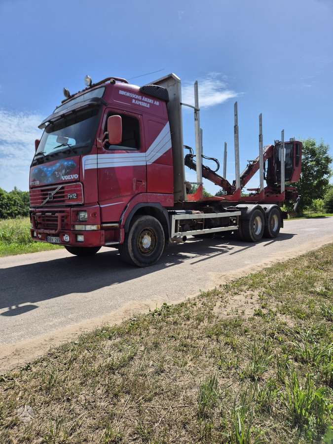 Volvo FH12, лесовозы