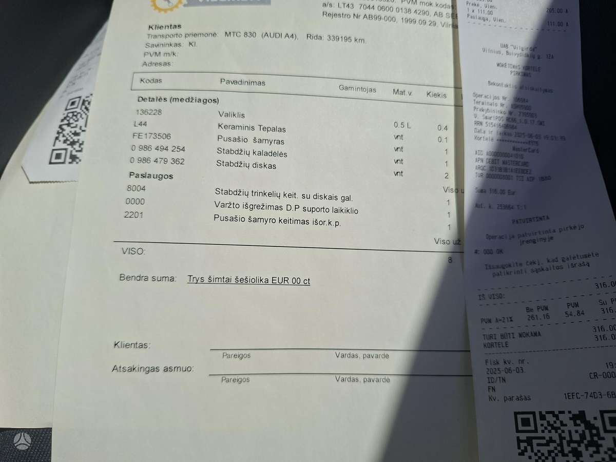 Audi A4, 2.0 l., Седан