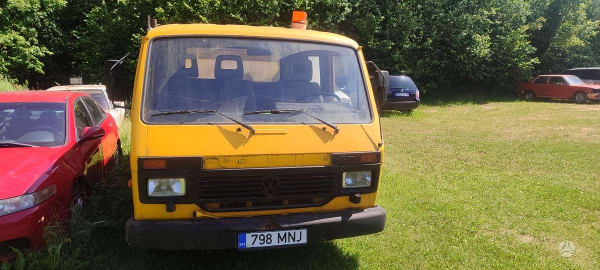Volkswagen LT40D, su kranu