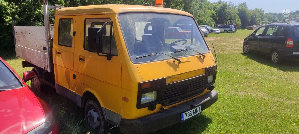 Volkswagen LT40D, su kranu