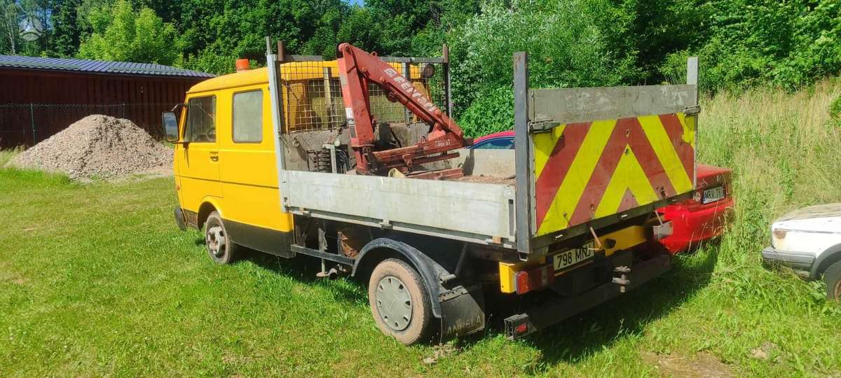 Volkswagen LT40D, su kranu