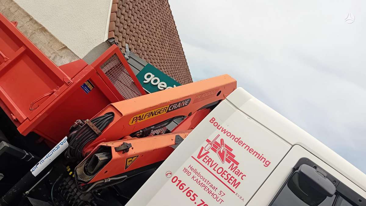 Volvo FE, dumpers with crane