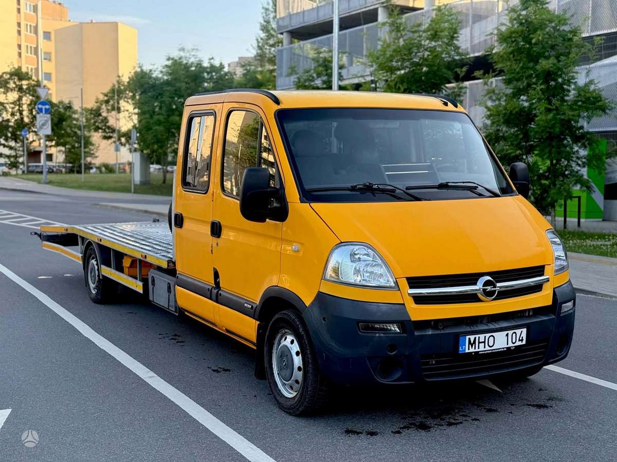 Opel Movano, auto vedēji