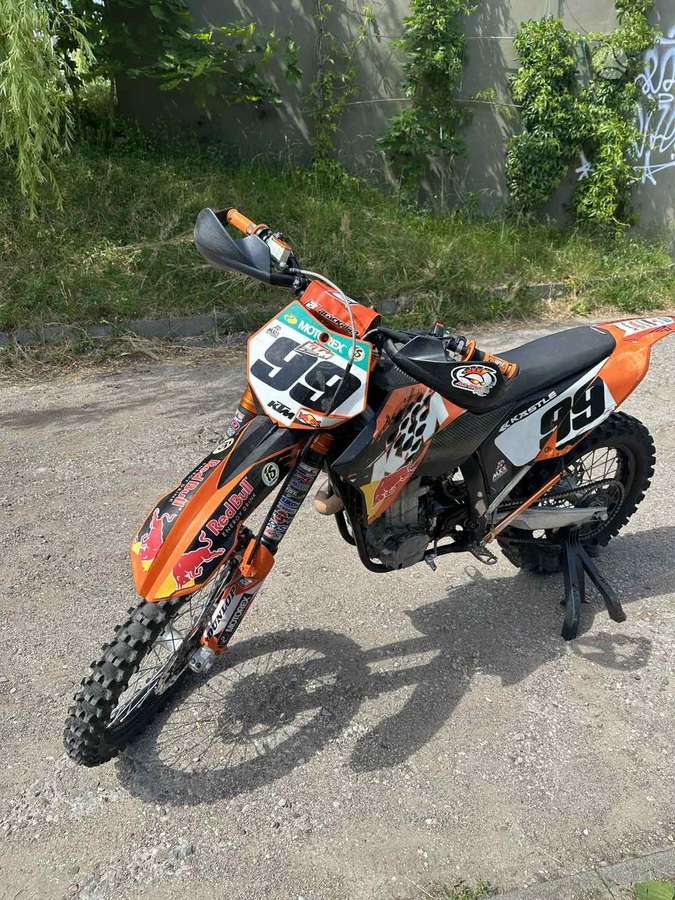 KTM EXC 525cc, motocross