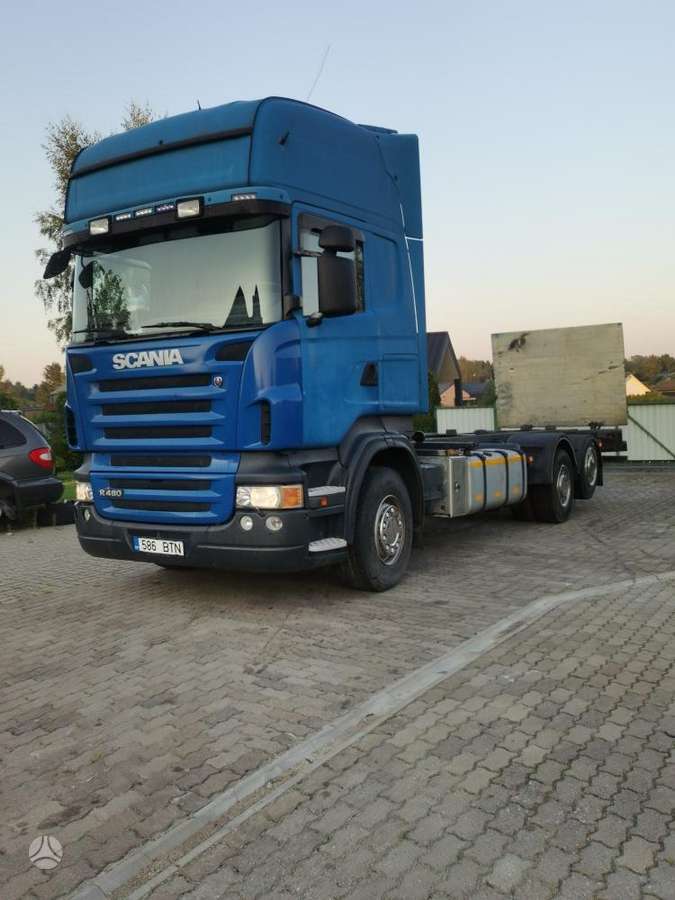 Scania R480, контейнеровозы