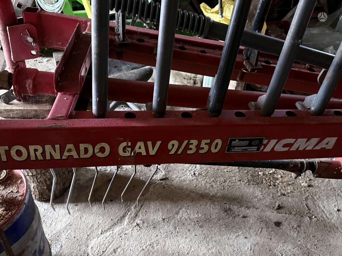 Krone 1250, прессы