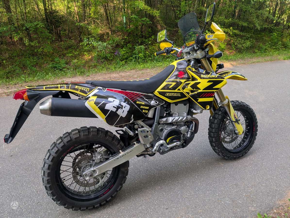 Suzuki DR-Z 398cc, supermoto