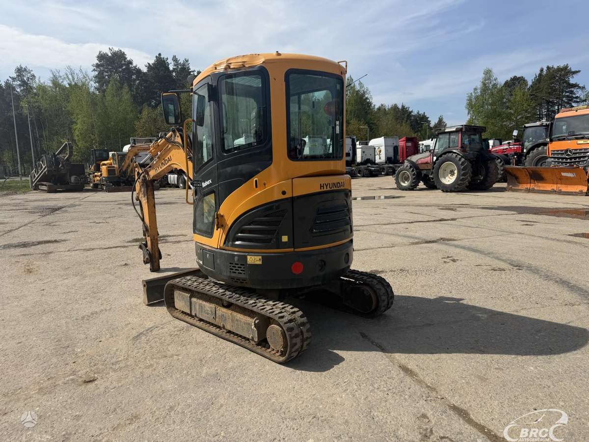 Hyundai R25Z-9AK, мини-экскаваторы
