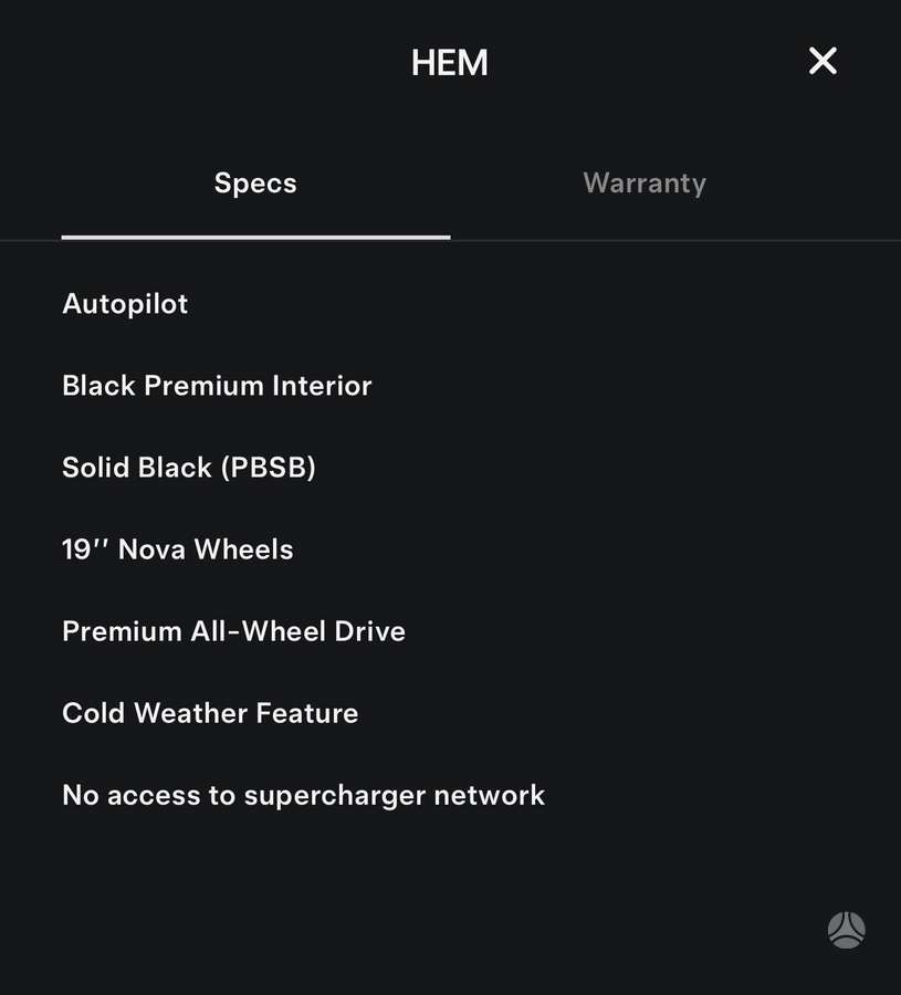 Tesla Model 3, hatchback