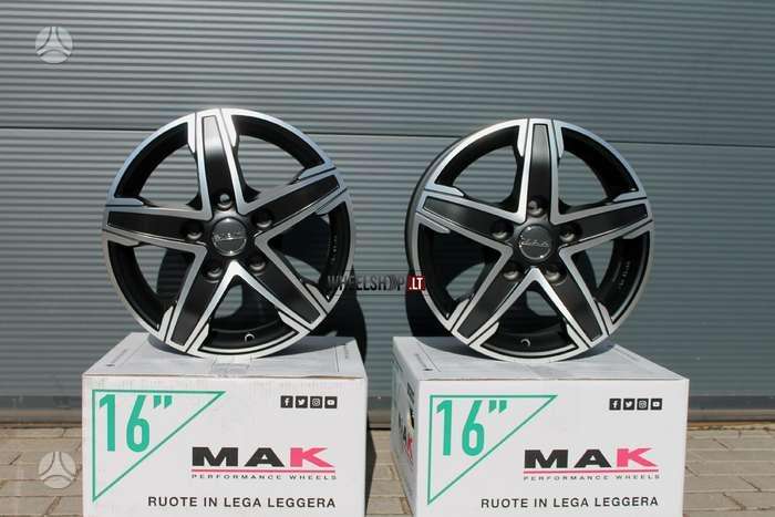 MAK King5 Ice Black PD, light alloy, R16