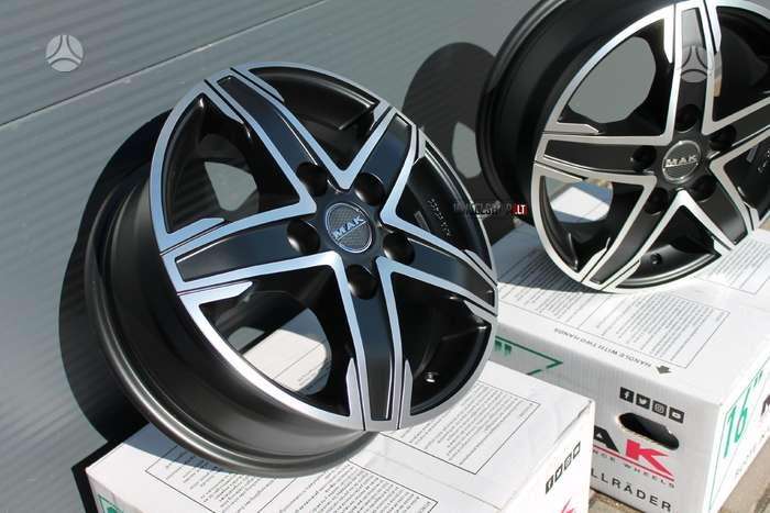 MAK King5 Ice Black PD, light alloy, R16