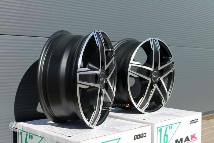 MAK King5 Ice Black PD, light alloy, R16