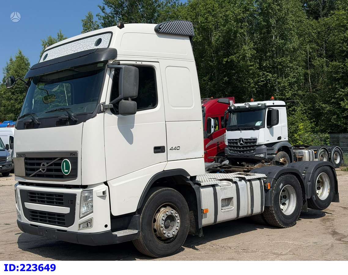 Volvo FH13 440 6X2 Hydraulics, double sleeper