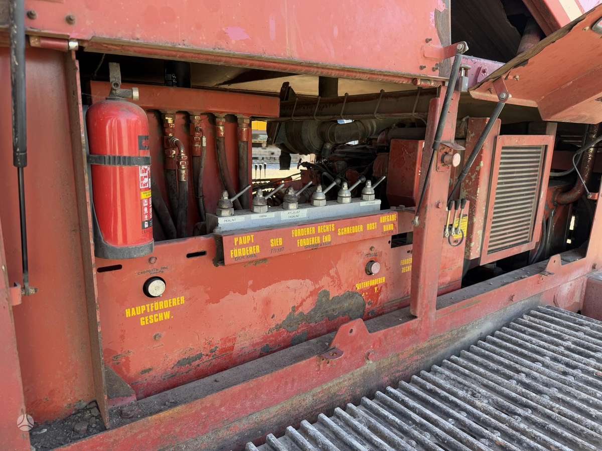 Extec 5000 Turbo Trac , 26 ton, cкрининги