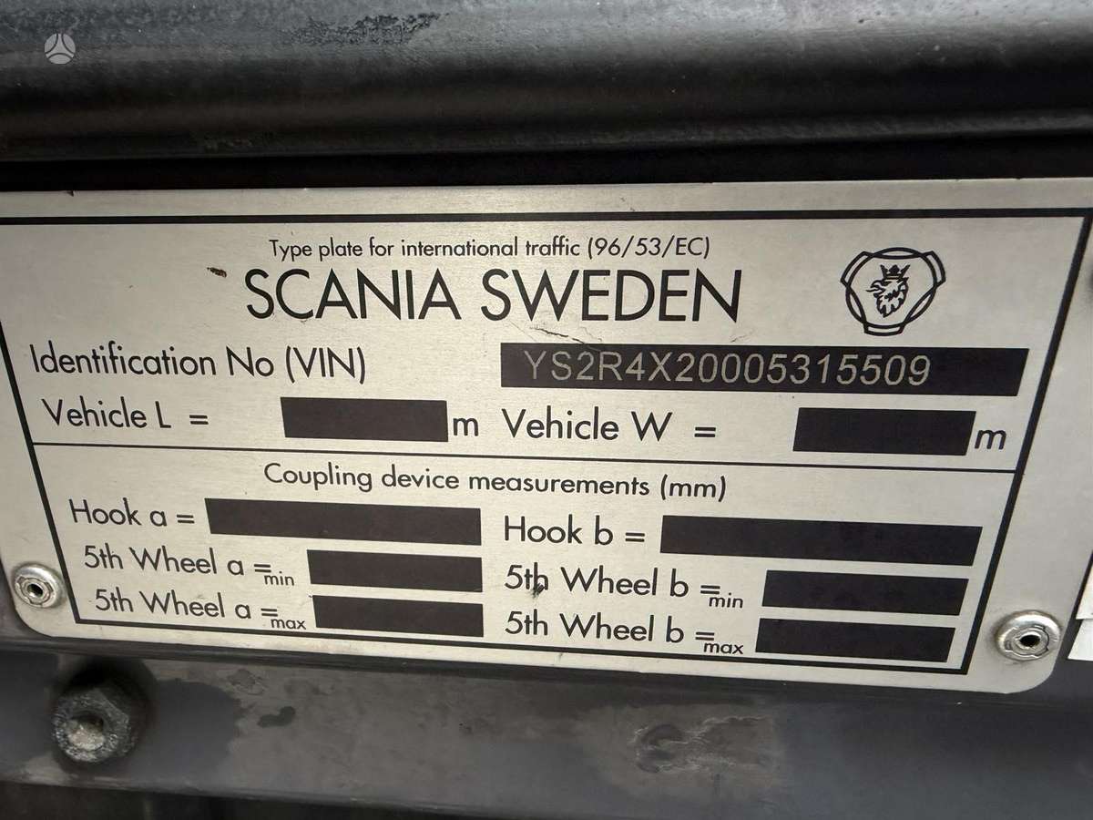 Scania R440, vilkikai