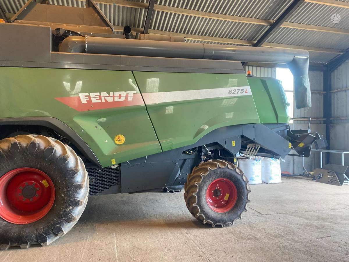 Fendt 6275L, комбайны