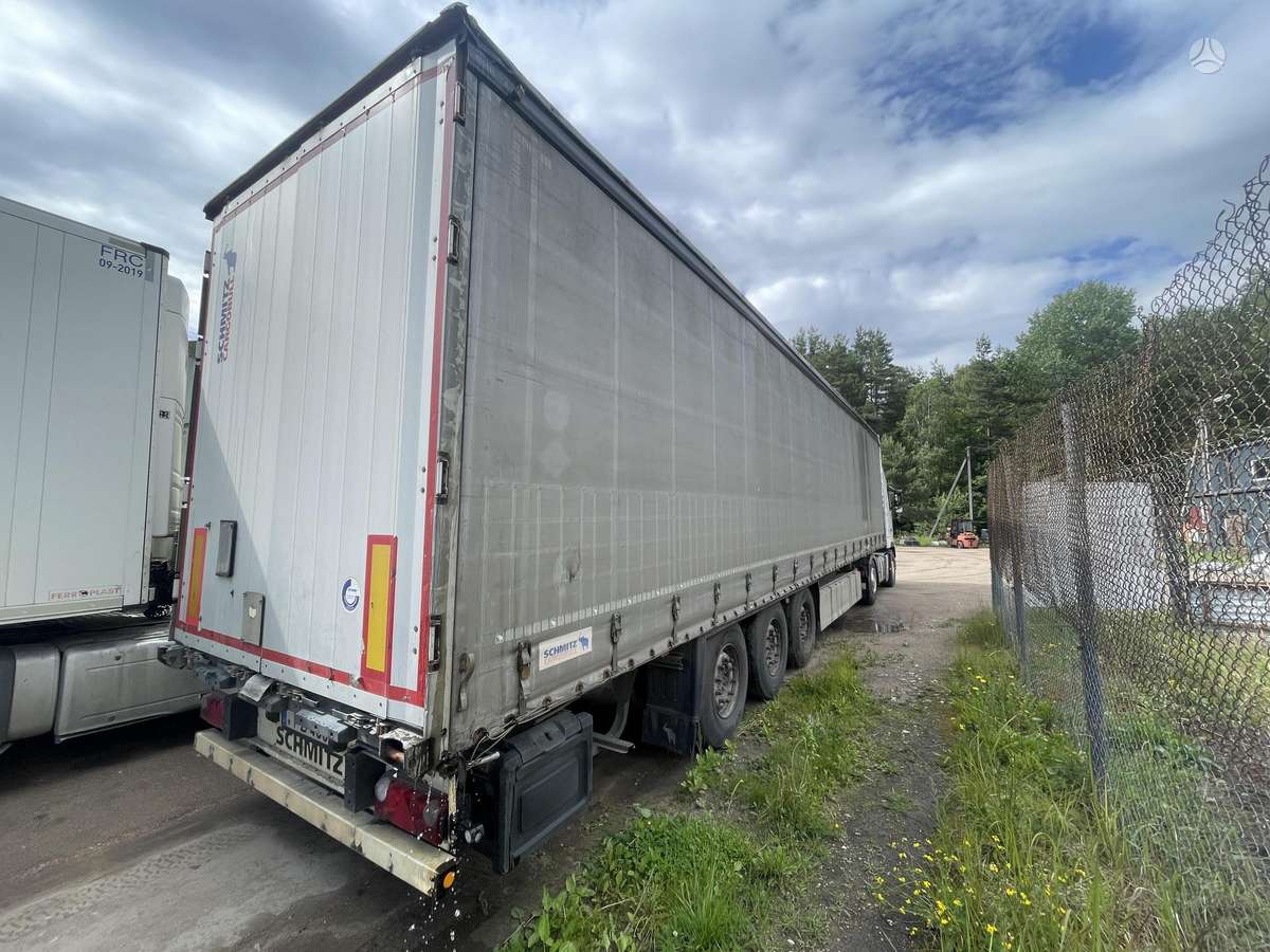 DAF 105XF.460, dropside with curtains