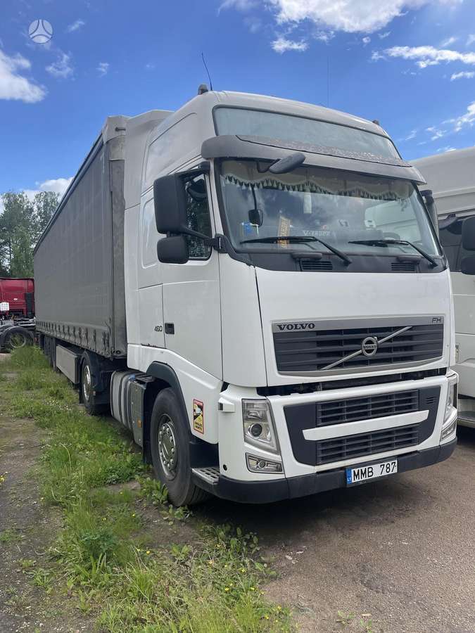 DAF 105XF.460, dropside with curtains