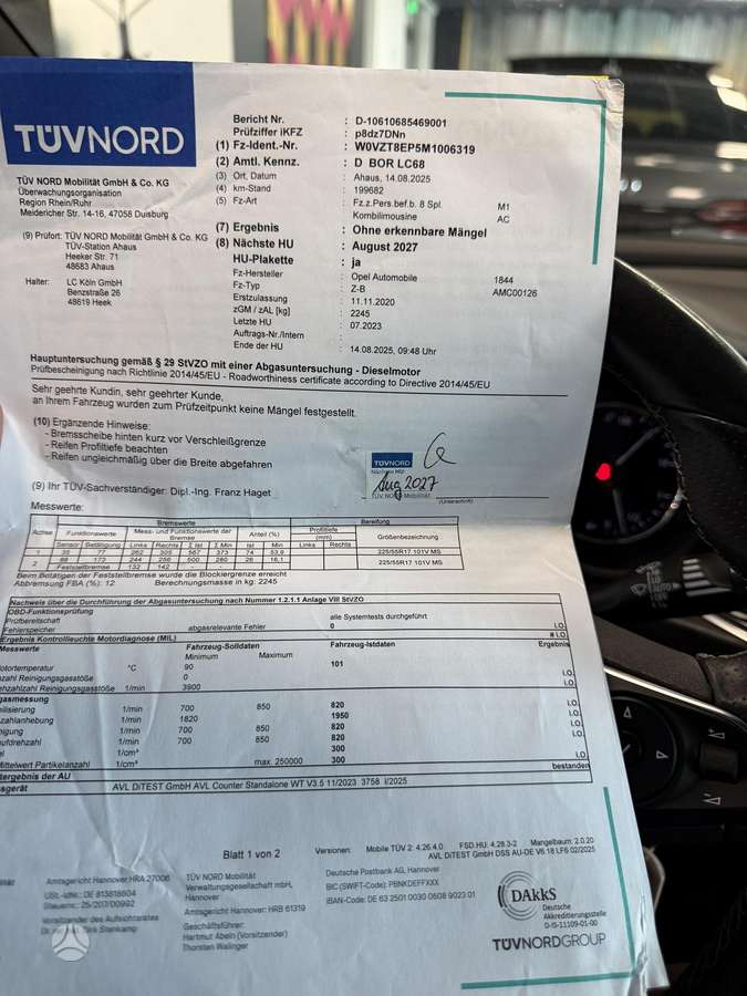 Opel Insignia, 2.0 l., Универсал