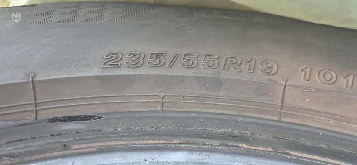 Bridgestone Turanza 235/55 ir 255/50, summer 235/55 R19