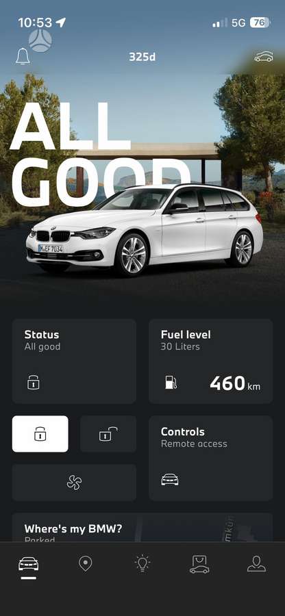 BMW 325, 2.0 l., universalas