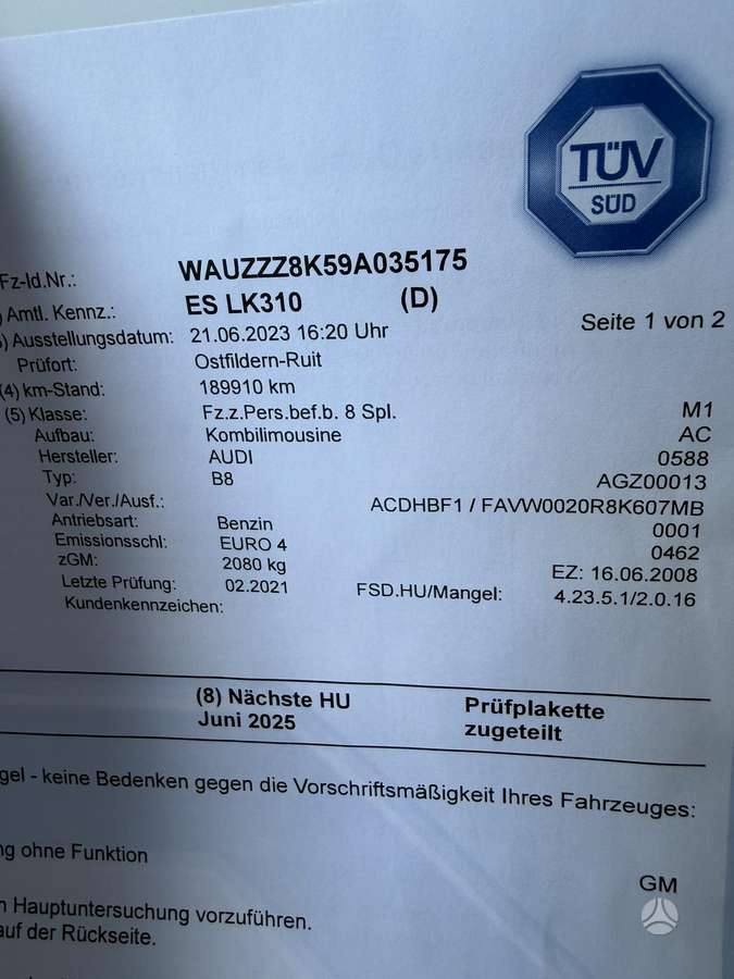 Audi A4, 1.8 l., Универсал