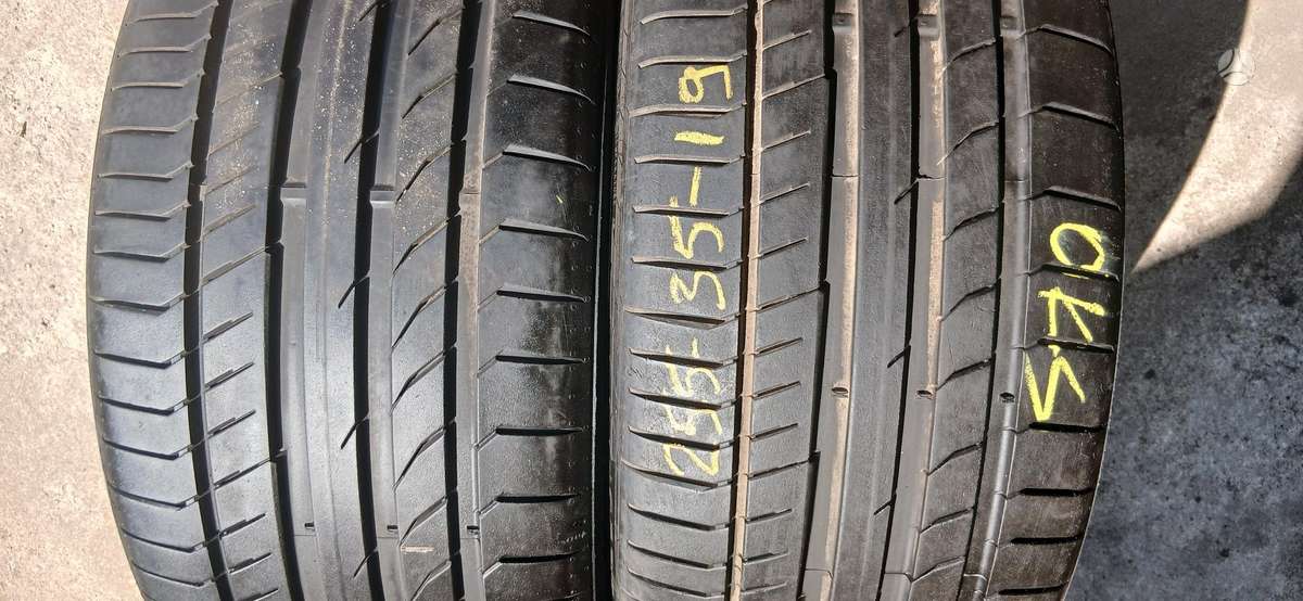 Continental, vasarinės 255/35 R19