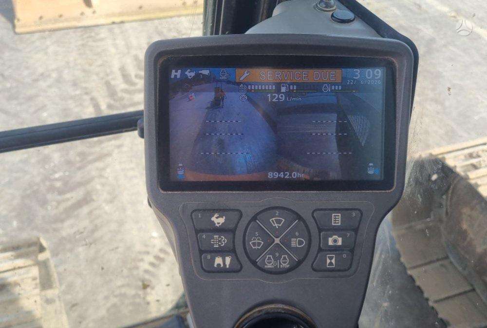 Case CX210, ekskavatoriai