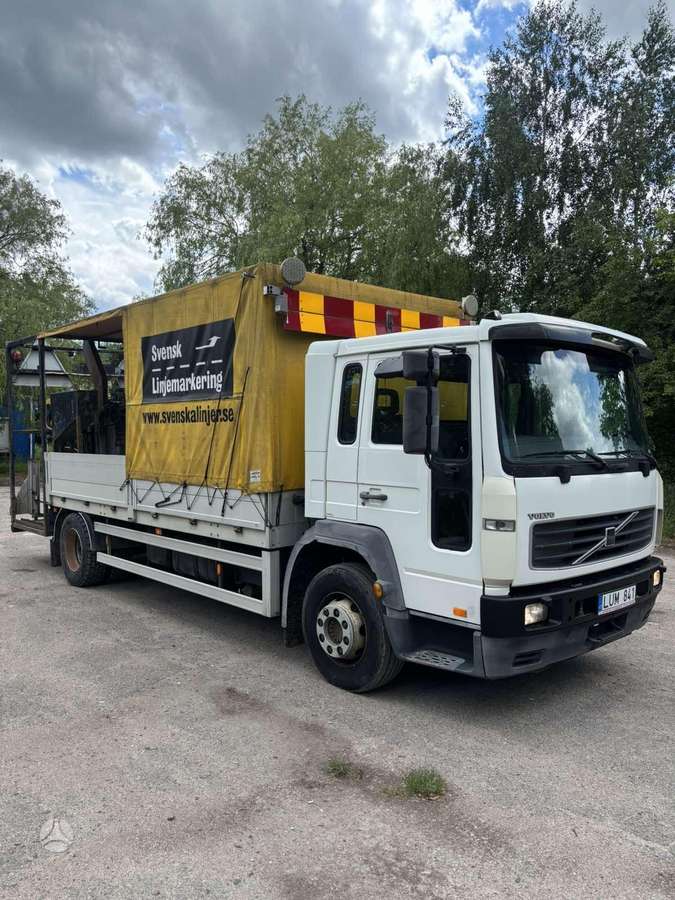 Volvo FL 612 H, kelių tiesimo mašinos