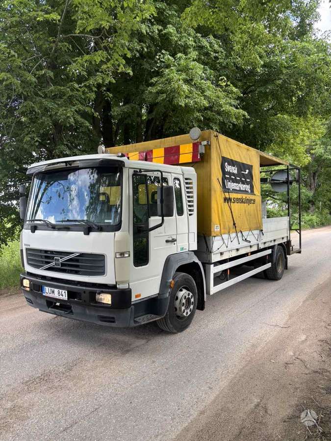 Volvo FL 612 H, kelių tiesimo mašinos