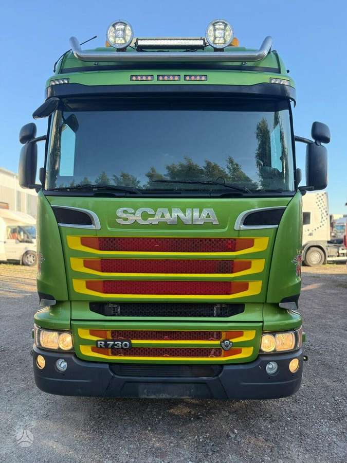 Scania R730 8X4 Full Steel, шасси