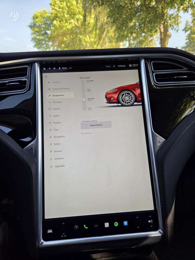 Tesla Model S, 85 kWh, sedanas