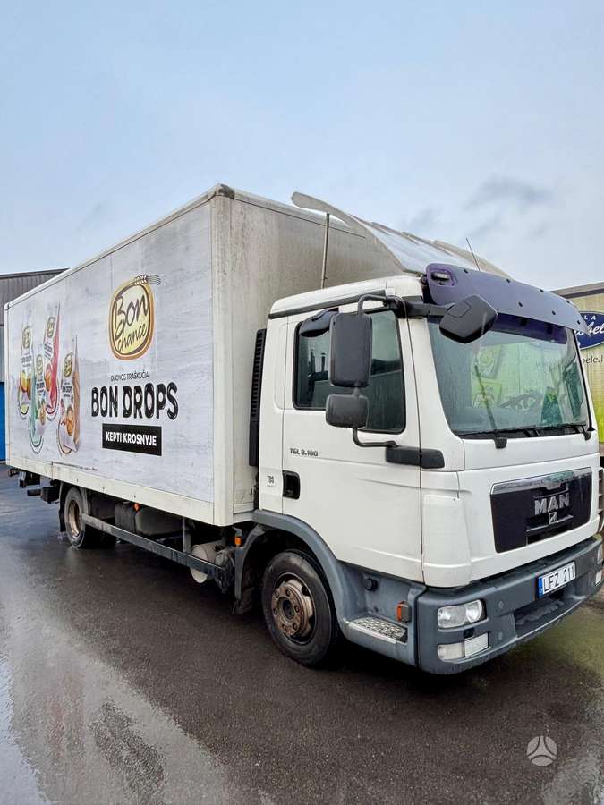 MAN TGL 8.180, box trucks / box vans