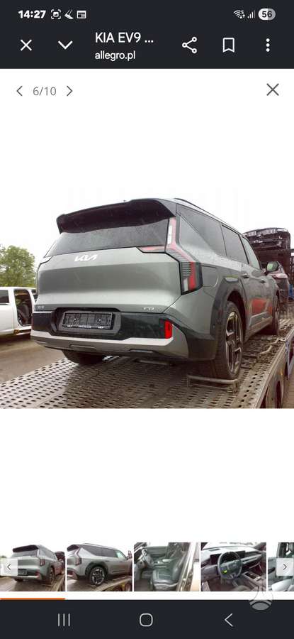 Kia EV9 body parts