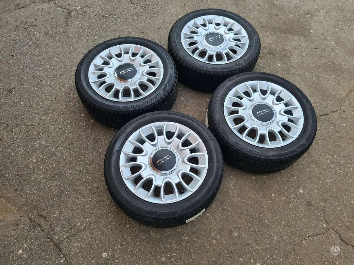 Fiat 500 SU PADANGOM, light alloy, R15