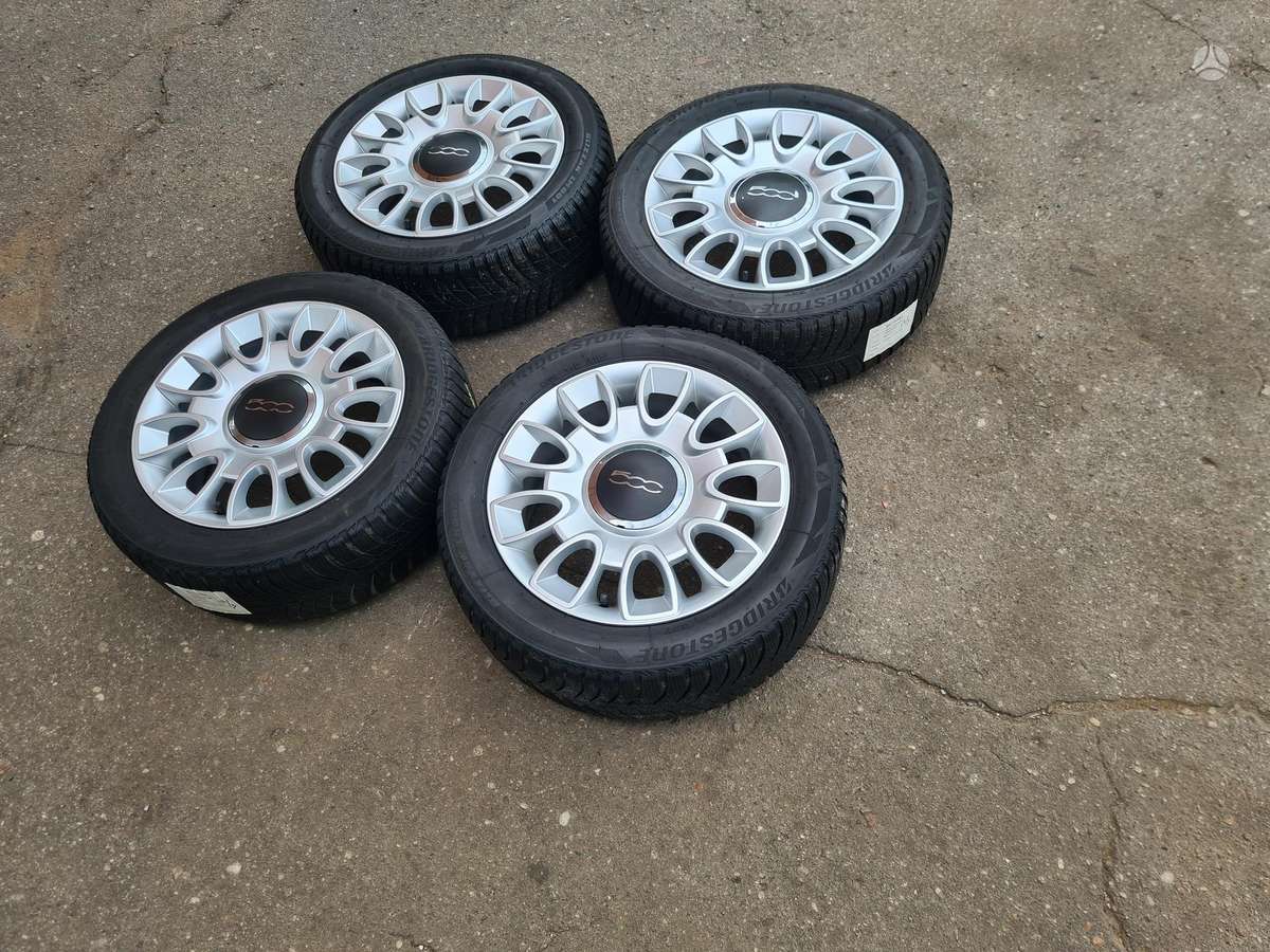 Fiat 500 SU PADANGOM, легкосплавные , R15