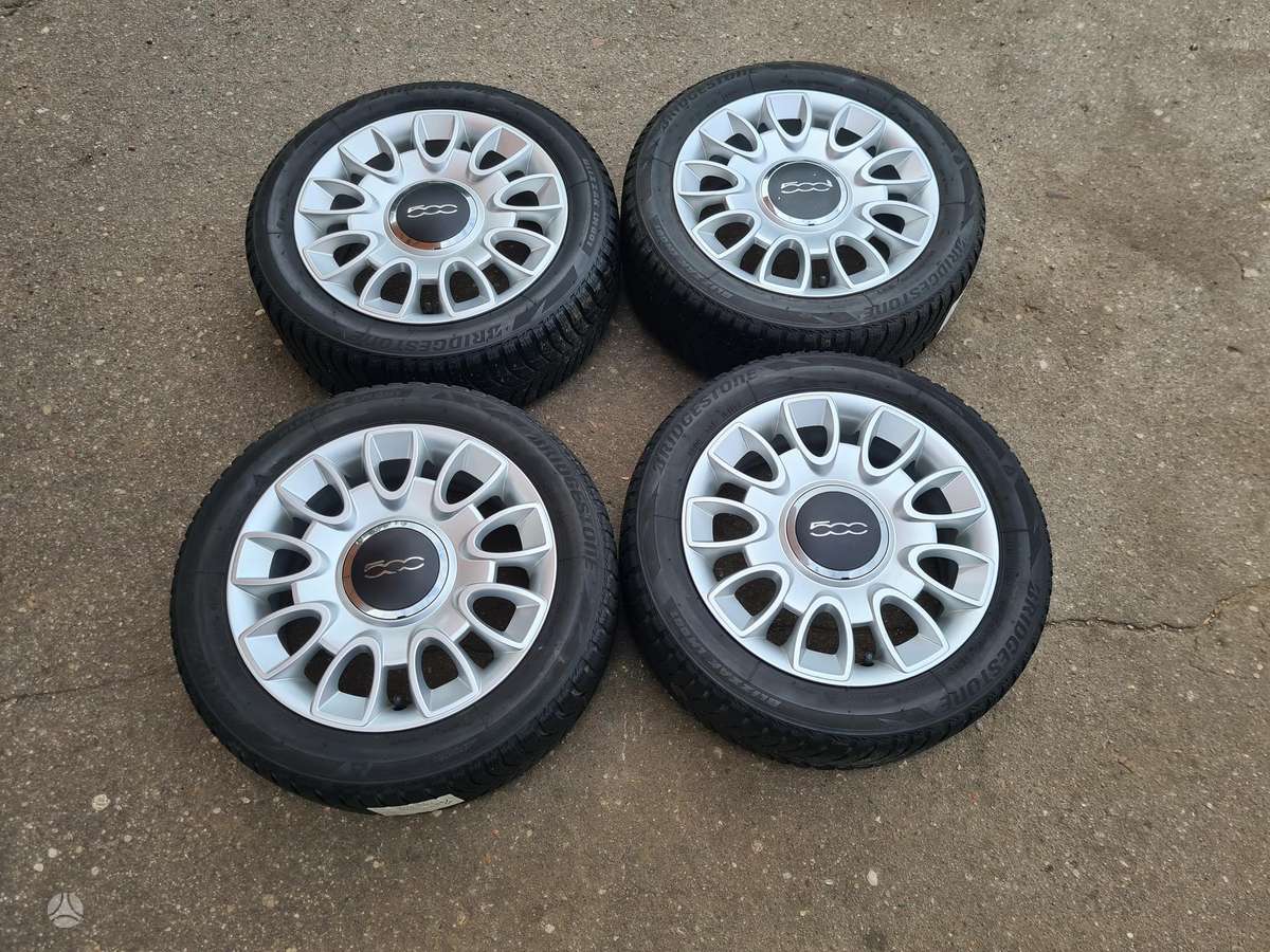 Fiat 500 SU PADANGOM, легкосплавные , R15