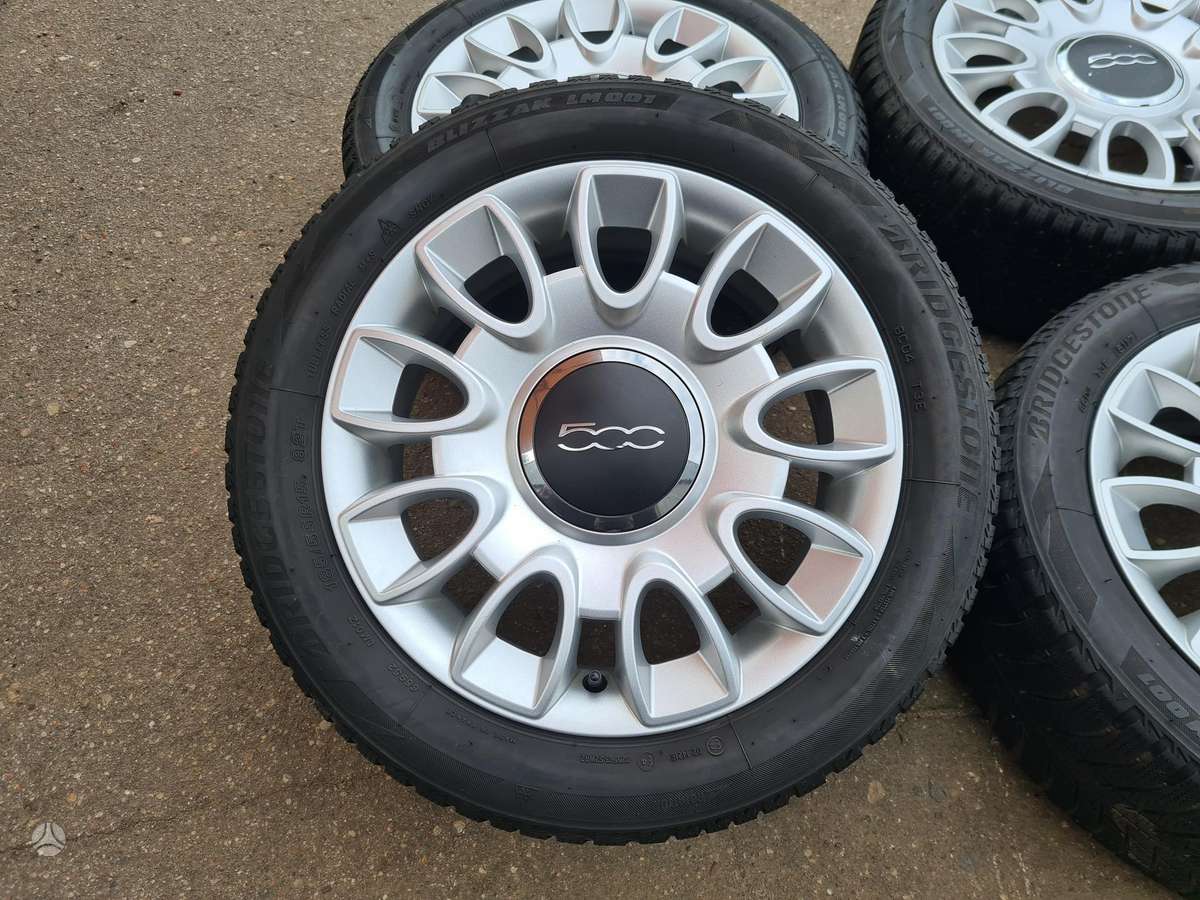 Fiat 500 SU PADANGOM, легкосплавные , R15