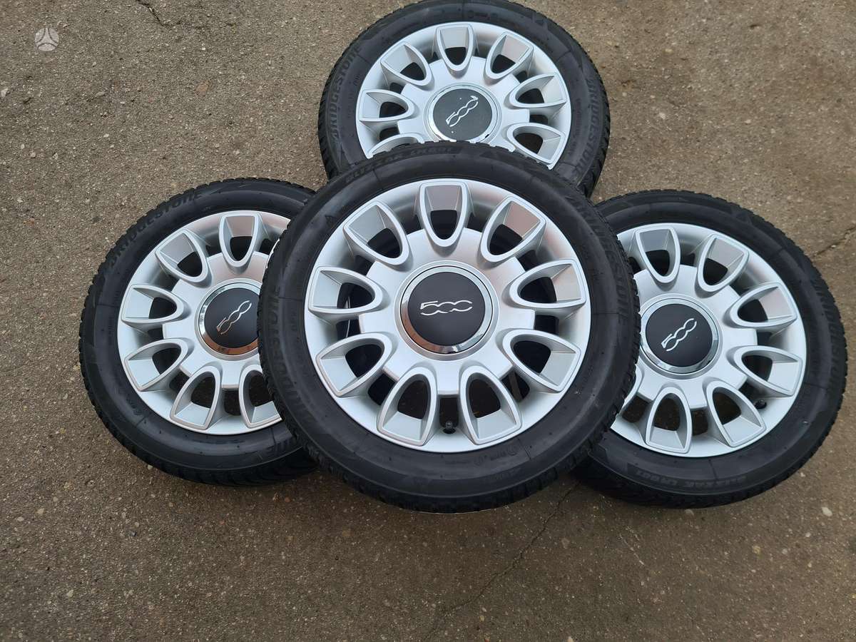 Fiat 500 SU PADANGOM, легкосплавные , R15