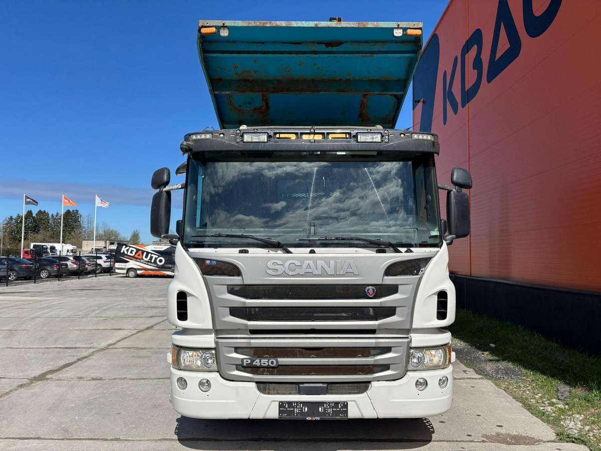 Scania P 450 8x2*6, cab-chassis trucks