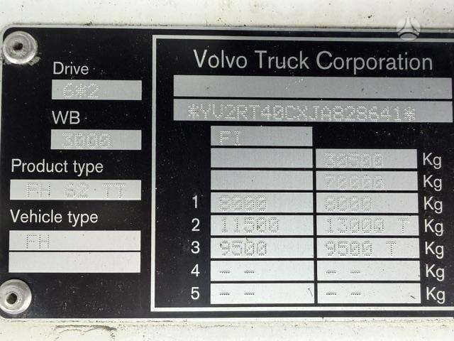 Volvo FH500+ADR, double sleeper