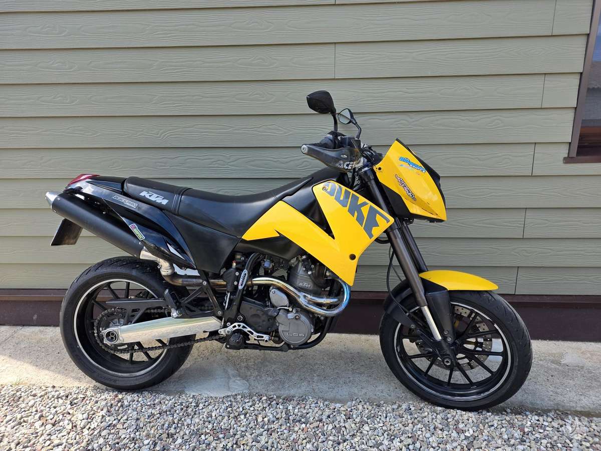 KTM Duke 640cc, enduro / adventure