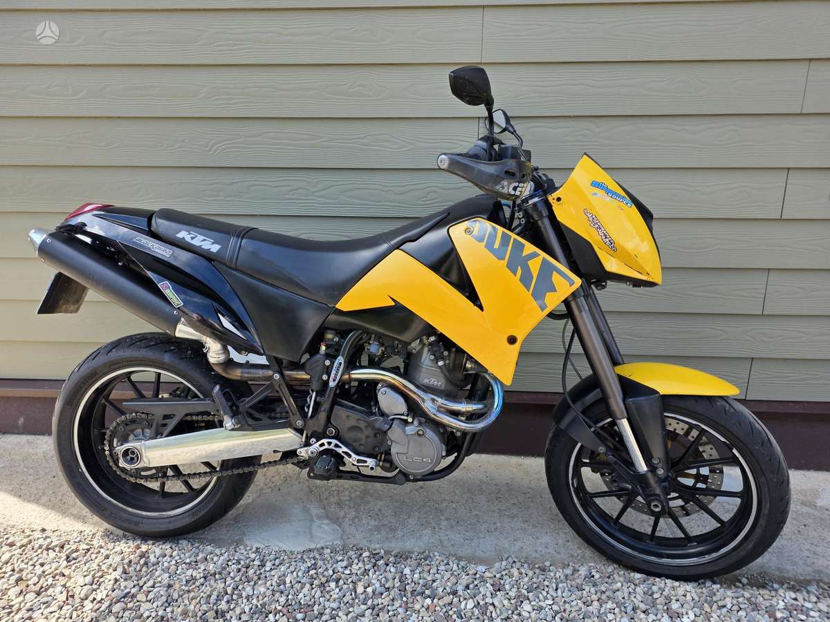 KTM Duke 640cc, enduro / adventure
