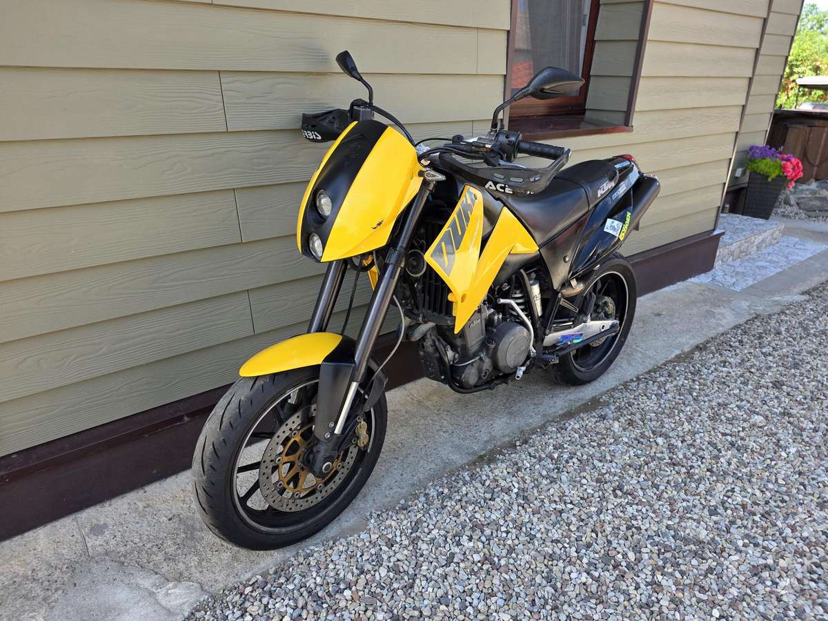 KTM Duke 640cc, enduro / adventure