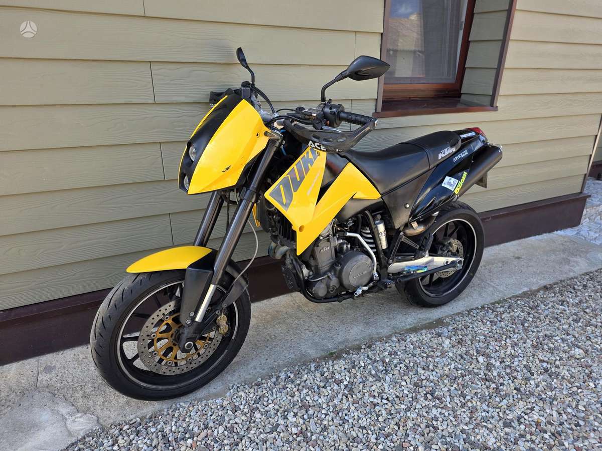 KTM Duke 640cc, enduro / adventure