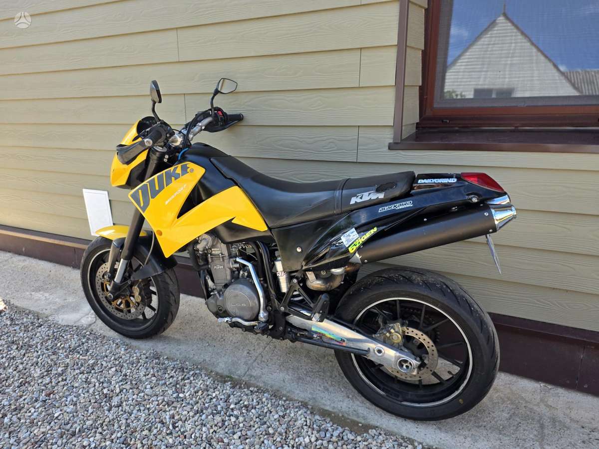 KTM Duke 640cc, enduro / adventure